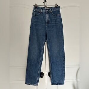 Everlane The Way-High Jean – Mid Indigo – 27 L